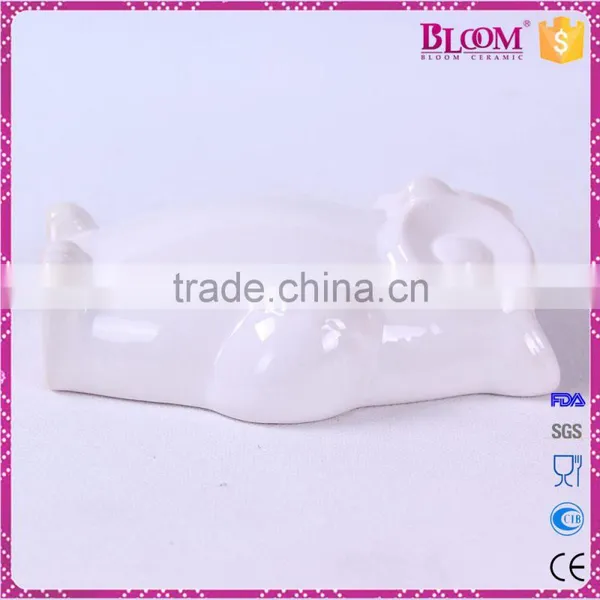 Owl Shape Custom Gift White Ceramic Humidifier for Sale photo-2
