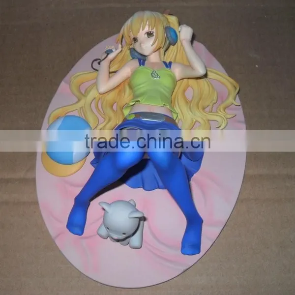 Polyresin Girl Figurine Decoration