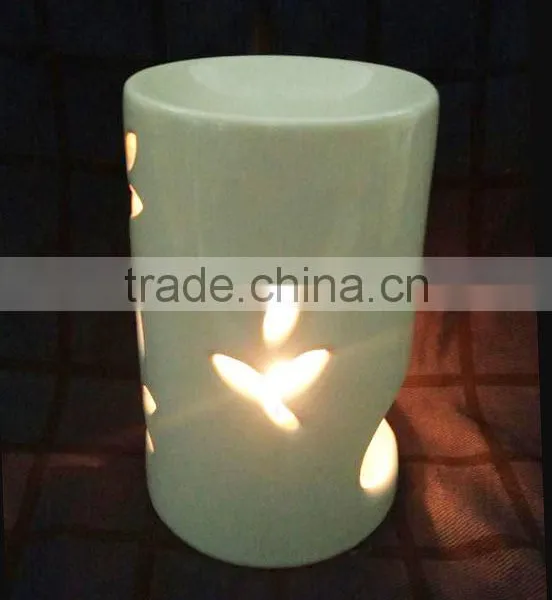 Factory Supply Ceramic Tealight Candle Wax Warmer Oil Burner photo-5