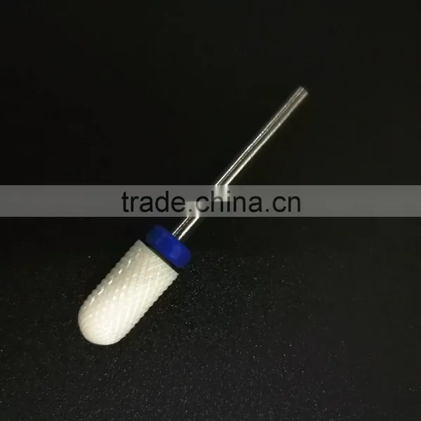 Large Barrel Ceramic Nail Drill Bits for Gel Removal Polishing Tool photo-2