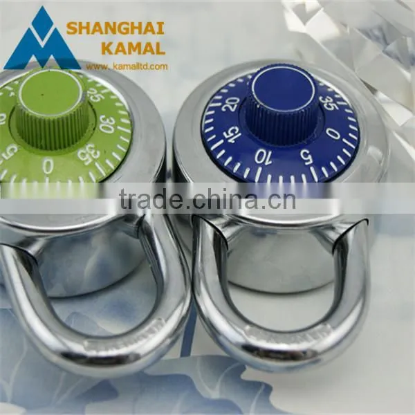 Solid Hardened Steel Shackle Dial Combination Luggage Suitcase Locker Lock Padlock photo-6