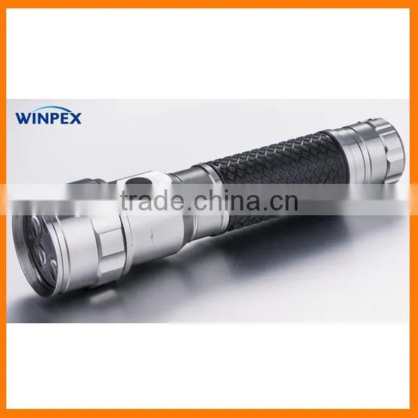 High Power New Style 3Watt Bulb Aluminum LED Flashlight Torch photo-3