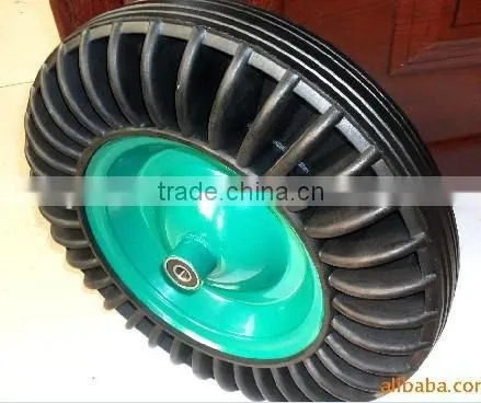 China Factory Supply Pneumatic and Solid Rubber Wheel photo-5