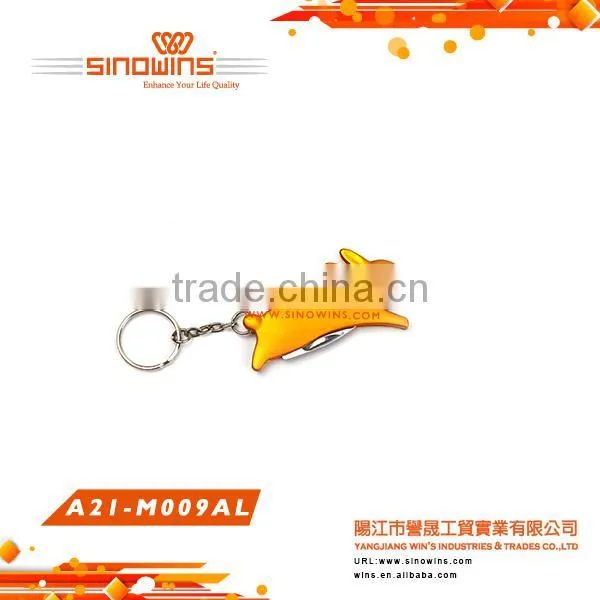 A21-M009AL Folding Multi-function Key Chain Rabbit Shape Outdoor Tool photo-2