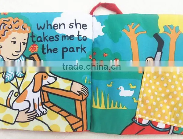 Hot Intelligence Development Baby Kids Educational Cloth Books Soft Series Colorful Fabric Kid Learning Book photo-3