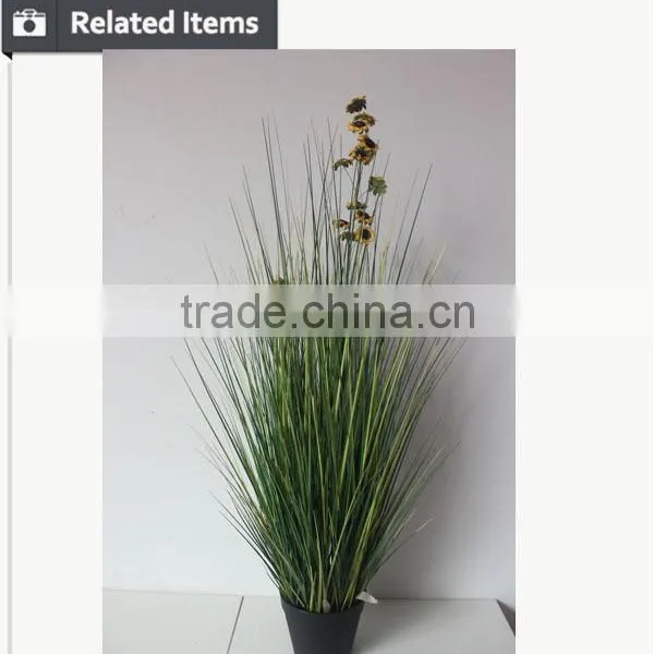 High Quality Sunflowers Cheap 2017 Factory Artificial Onion Grass photo-3
