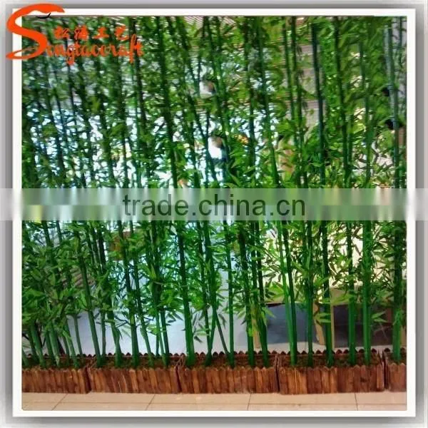 Factory Direct Artificial Bamboo Tree Fake Artificial Bamboo Plants Encryption Plastic Bamboo Poles photo-4