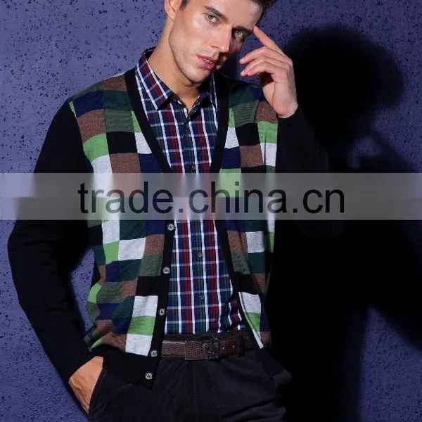 Mens High Quality Jacquard Cardigan photo-5