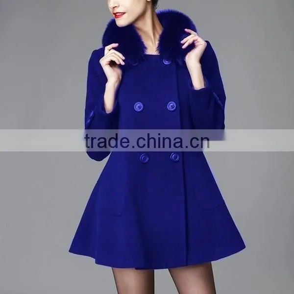 Newest Design Winter Good Quality European Fashion Wear White Coats photo-5