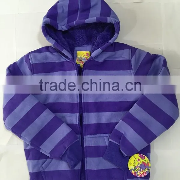 100% Polyester Sherpa Lined Boy Outdoor Jacket photo-4