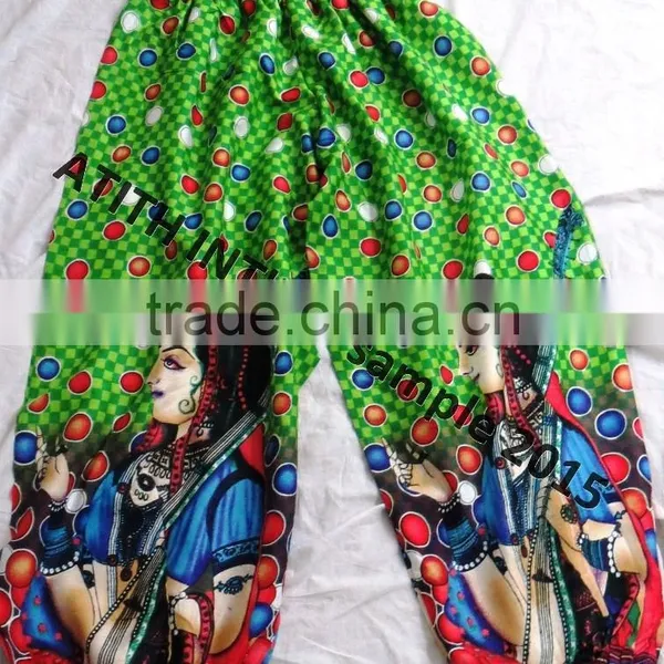 COTTON PRINTED TROUSERS photo-2