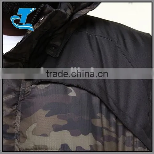 Mens Camo Down Hunting Vest photo-4