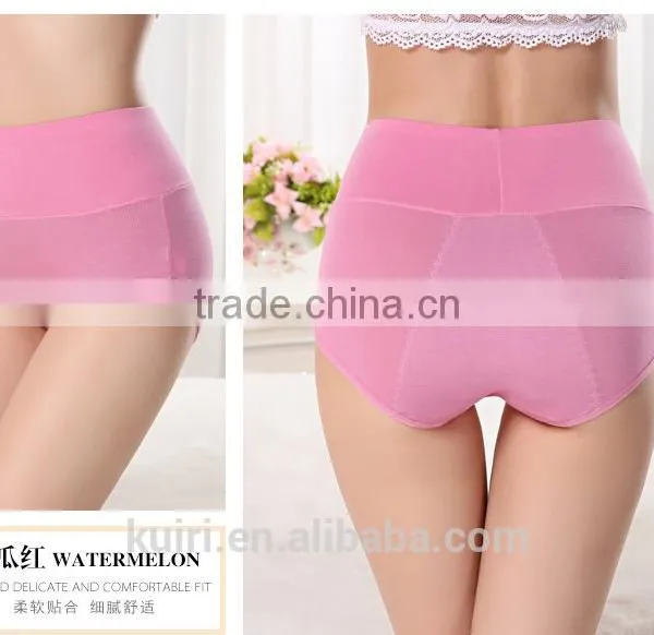 Women Panties Underwear Physiological Briefs Leakproof Menstrual Period Panties Lengthen Health Seamless Brief photo-5