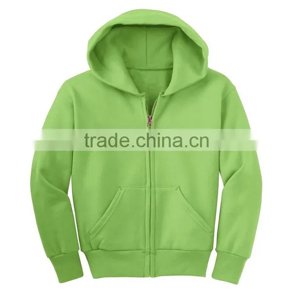 Cheap Boys Zip Up Hoodie Blank For Custom Printing Wholesale Design Your Own Hoodie photo-3