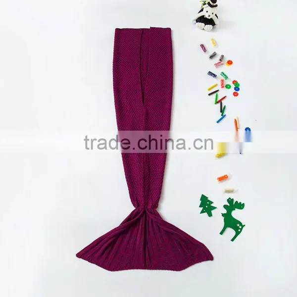 ShiJ 180*90cm 600g Adult Blanket Mermaid Tail Blanket photo-3
