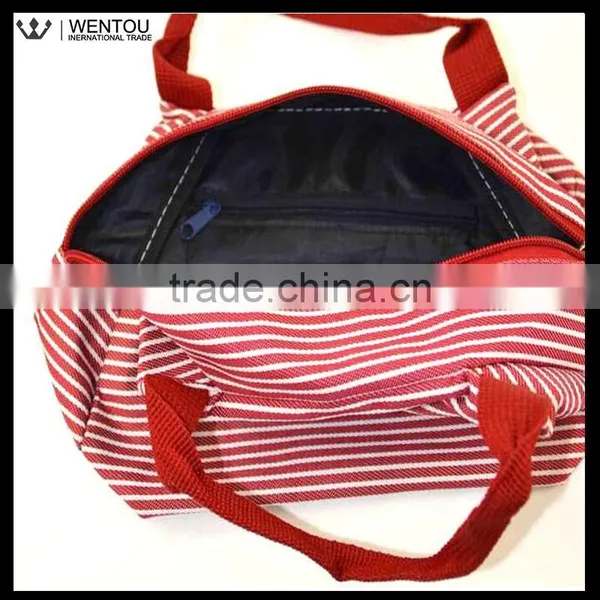 New Fashion Thermal Stripe Lunch Bag photo-5