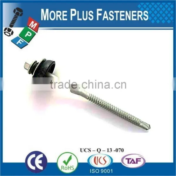 Made in Taiwan Star Torx Drive Wafer Head Heavy Duty Self Drilling Screw Flat Head With Wing and Shank Self Drilling photo-3