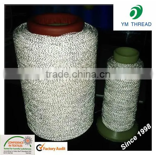 YM Brand High Visibility Reflective Sewing Thread for Garments Embroidery photo-5