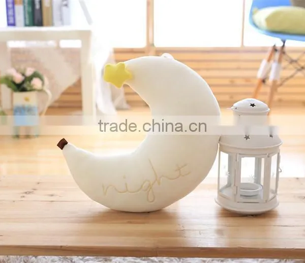 Ins Hot Sale Moon Star Shaped Soft Stuffed Plush Pillow Plush Cushion photo-4