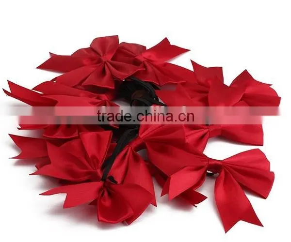 Custom Print Wholesale Polyester Grosgrain Ribbon Bow photo-2