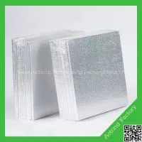 Silver Square Shape Wooden Cake Boards