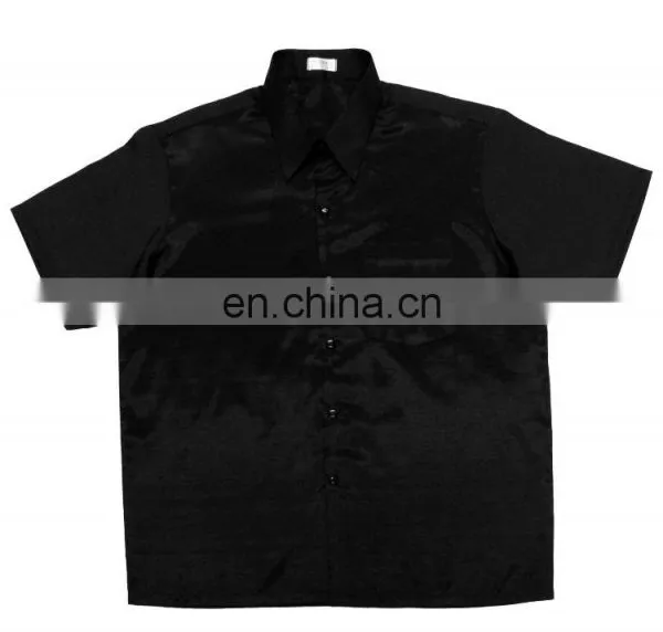 Lofbaz Men Casual Camp Work Everyday Button Down Plain Short Sleeve Shirts photo-4