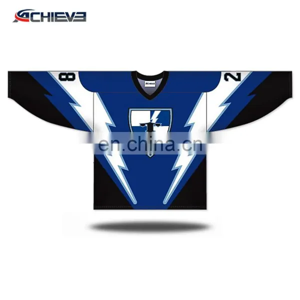 Custom Unique Canada Ice Hockey Jerseys, Wholesale Sublimation Blank Ice Hockey Jerseys photo-5