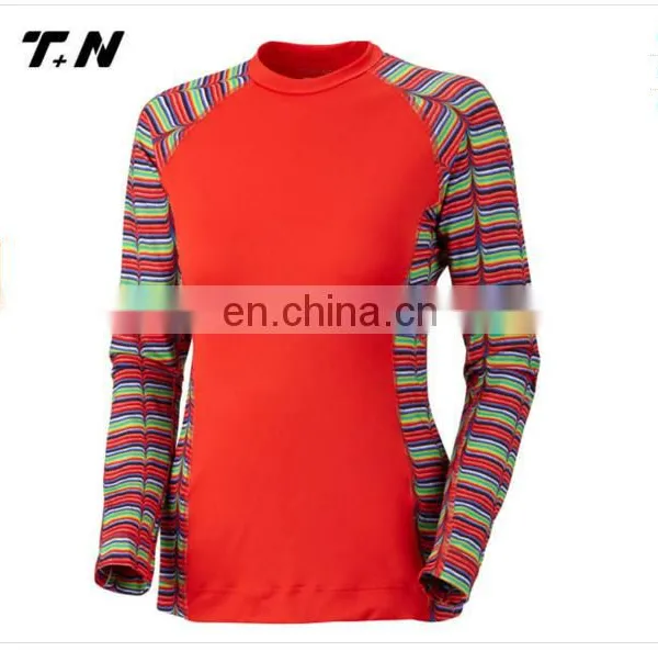 Custom Sublimated Sexy Women Rash Guard Rashguard Mma photo-4