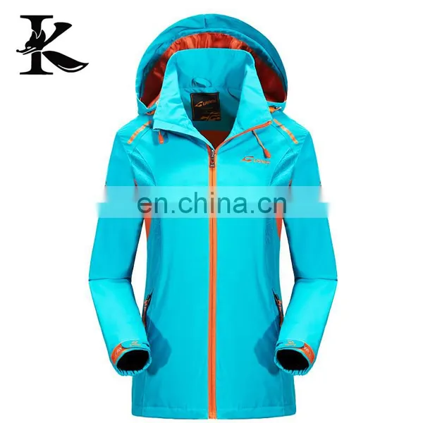 New Hooded 100% Polyester Light Weight Waterproof Jacket photo-3