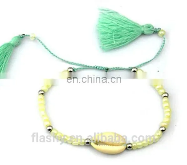 New Fashion Friendship Wrist Band Braided Macrame Cotton Bracelet photo-6