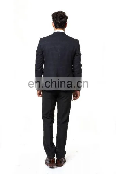Wholesale Slim Fit 2 Button Men Suit (3 Pieces) photo-4
