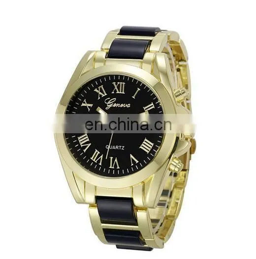 Fashion Men Women Geneva Roman Watch Lady Leather Band Analog Quartz Wrist Watches photo-2