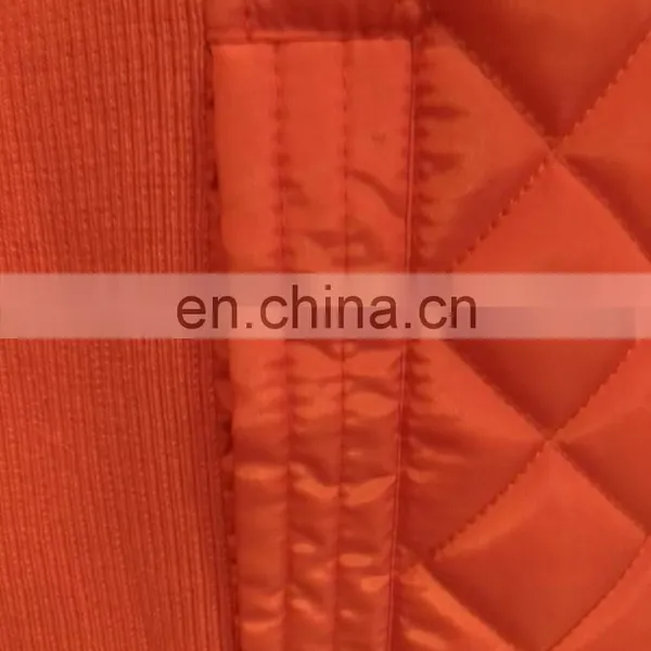Orange Quilted Women's Winter Lightly Padded Jacket photo-5