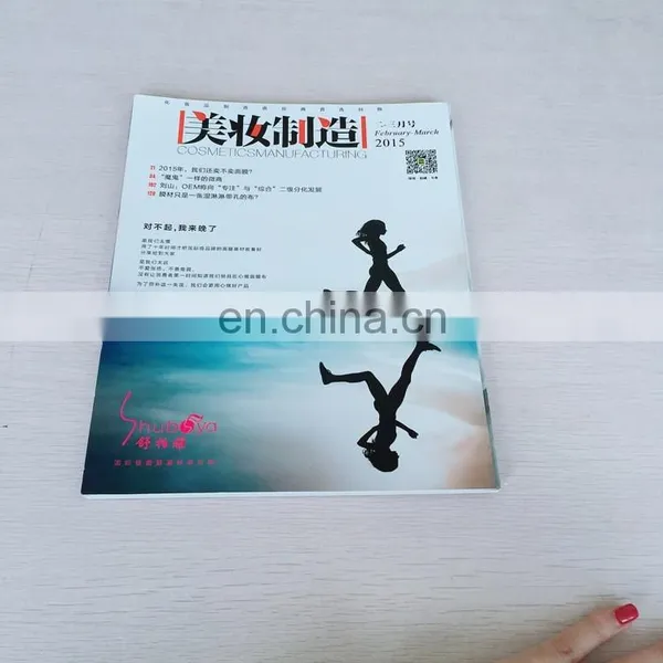 Factory Wholesale A4 Paperback Softcover Book Printed, Full Color Softcover Book Printing