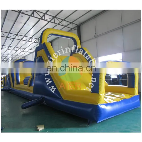 Blue and Yellow Inflatable Obstacle Course/hot Sale Inflatable Obstacle Course photo-6