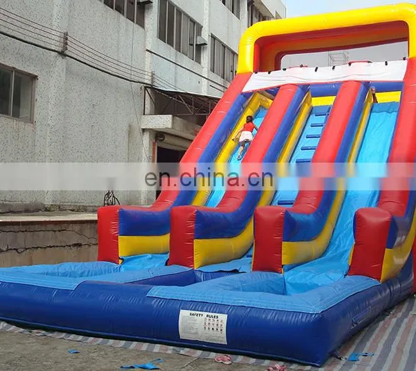 2017 Wholesale Amusement Park Cheap Inflatable Water Slides photo-4
