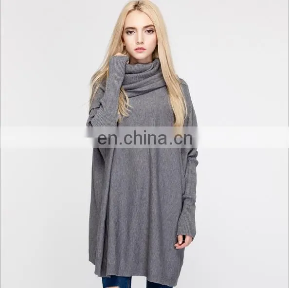 Hot New Retail Products Women Wear High Necked Sweater Made in China photo-2