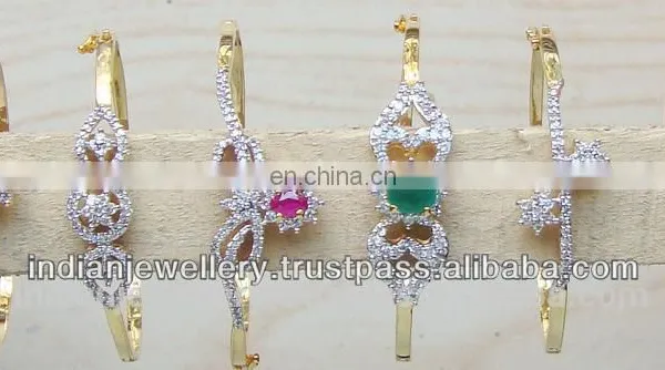 CZ Bracelet Jewelry Manufacturer, Cubic Zirconia Bracelets Jewellery Exporter photo-2