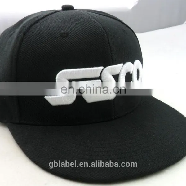 6 Panels Short Brim 3D Embroidery Custom China Snapback Hats Wholesale photo-3