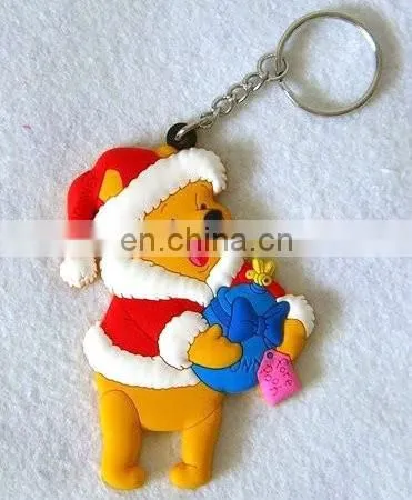 Cool Style New Design Oem Custom 3D Rubber Keychain photo-6