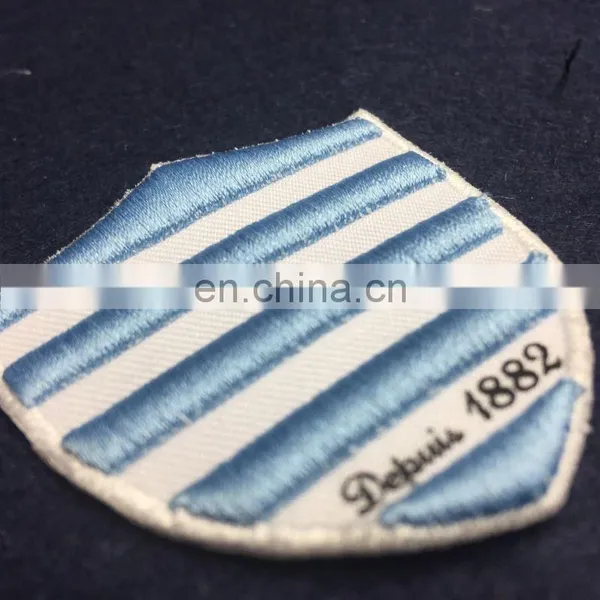 High Quality Cheap Embroidery 3D Custom Patches for Jeans no Minimum photo-4