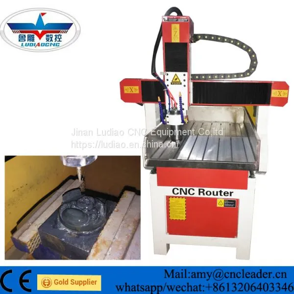 China Supplier 6090 Advertising CNC Router Engraving Machine With 3D Rotary photo-3