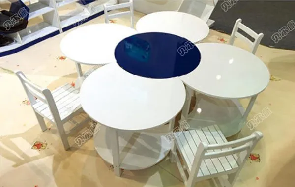 Multifunction multi modeling preschool furniture kids tables