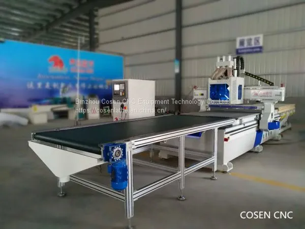 Double Heads Wood Door Drilling and Milling Cnc Router photo-2