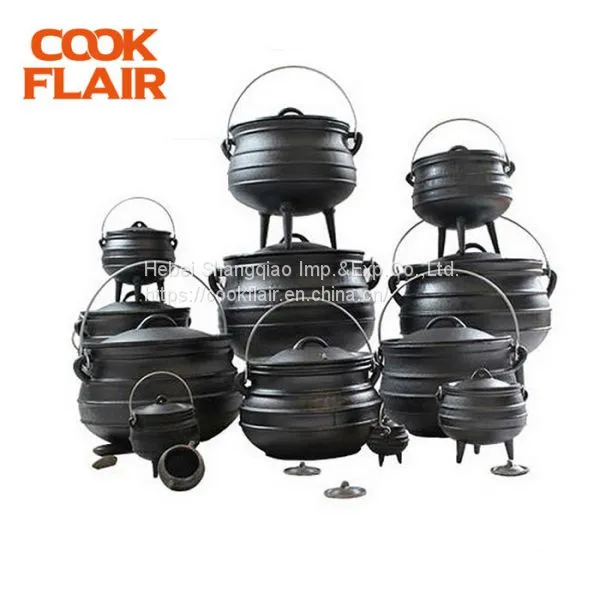 Чугунная кастрюля Potjie Pot