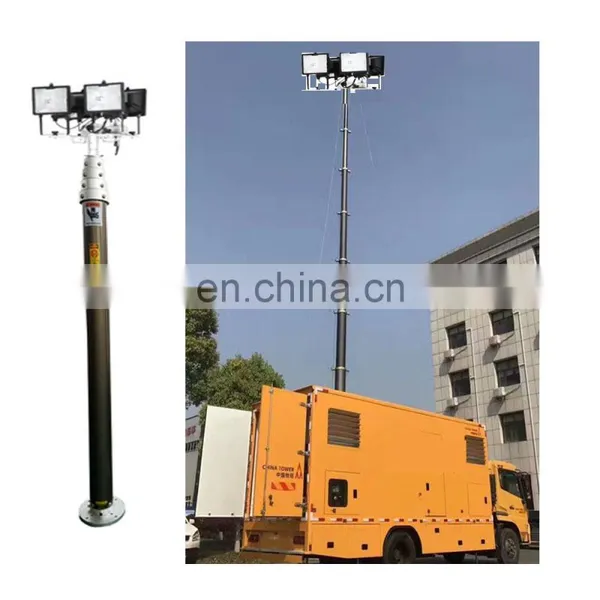 20ft Fire Truck Emergency Lighting Mast photo-2