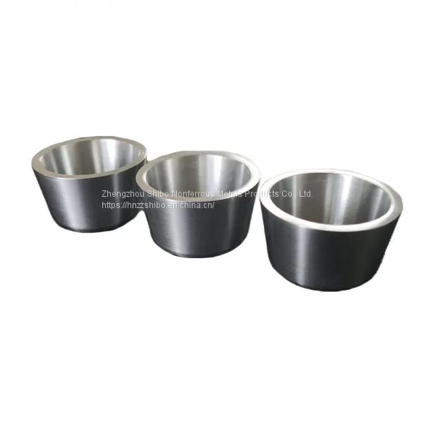 China Lead Factory Moly Manufacturer 99.95% Molybdenum Crucibles