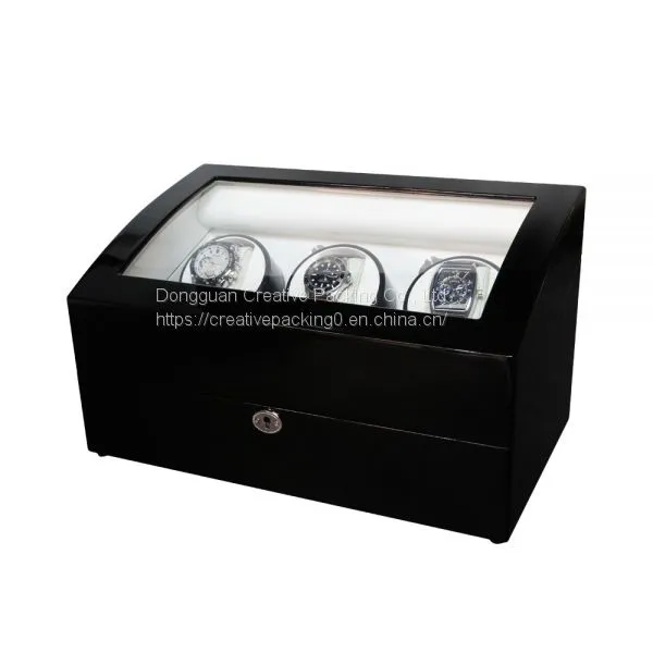 3+7 Automatic Wooden Mechanical Wrist Watch Winder Box Automatic Watch Winder