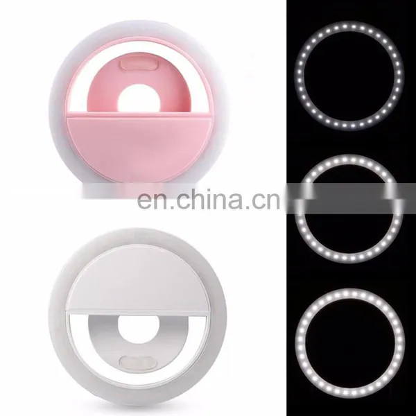 Tik Tok Portable 36LED Mini Selfie Recargable Anillos de Luz Led Para Celular photo-4