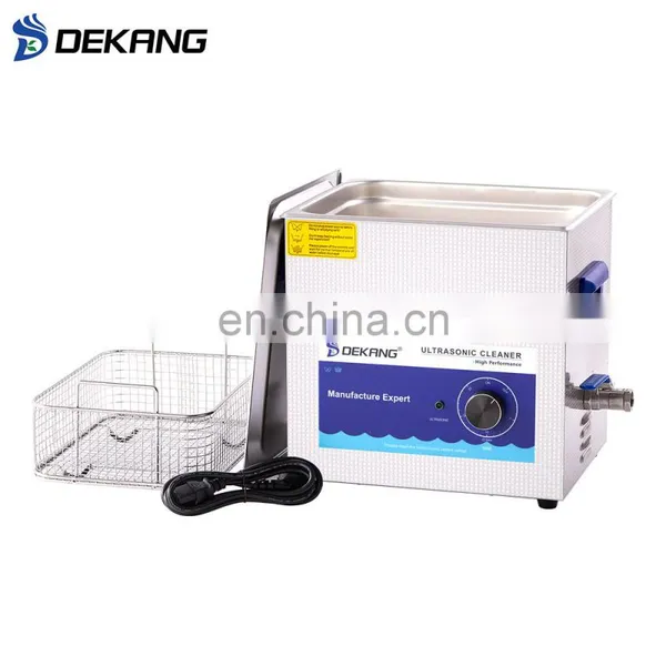 Dekang 10L Stainless Steel Watches Washer Ultrasonic Parts Sonic Cleaner photo-3